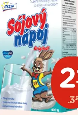 ASP sušený sójový nápoj s horčíkom