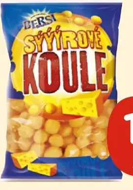 Bersi snack syrové gule