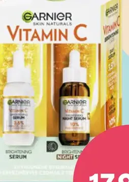 Garnier Skin Naturals rozjasňujúce nočné sérum s vitamínom C