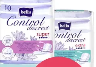 Bella Control Discreet Super urologické vložky