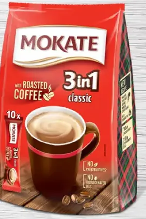 Mokate 3 v 1 coffee