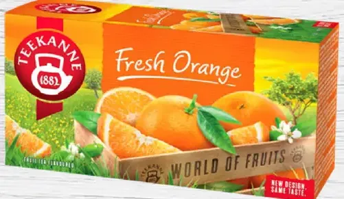 Teekanne Fresh Orange čaj