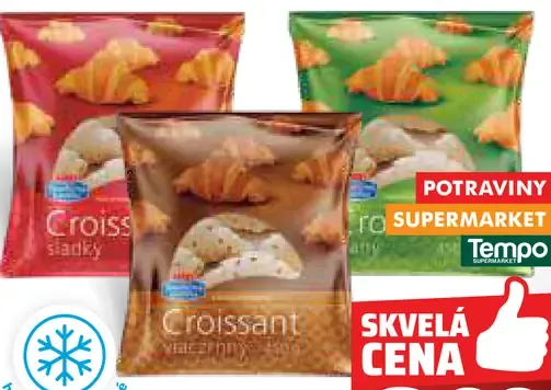 Tradičná kvalita Croissant plnený