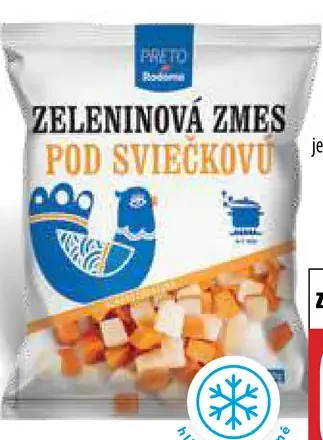 Metro Chef Zeleninová zmes pod sviečkovú mrazená
