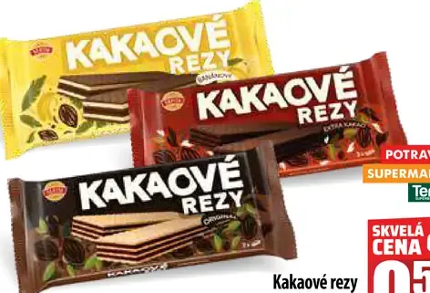Kakaové rezy