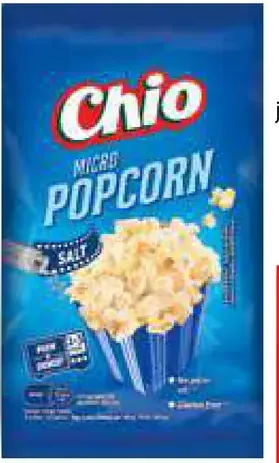 Chio Popcorn slaný do mikrovlnky