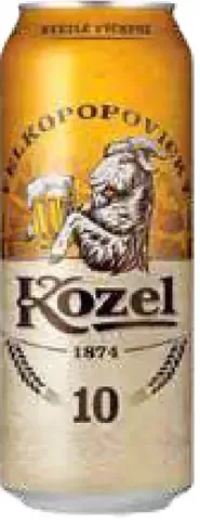 Velkopopovický Kozel 10 plechovka