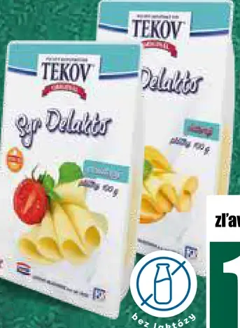 Tekov Delakto plátky 2 druhy