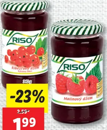 Riso džem ríbezľový