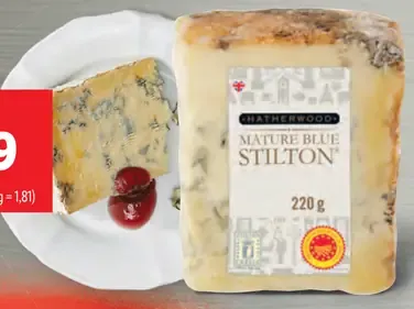 Stilton syr s modrou plesňou