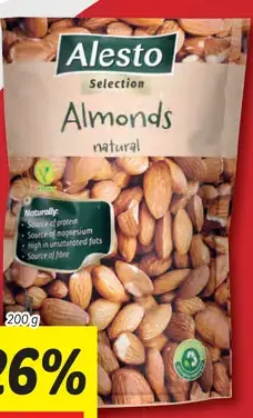 Alesto Selection Almonds natural