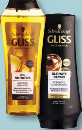 Schwarzkopf Gliss šampón / kondicionér