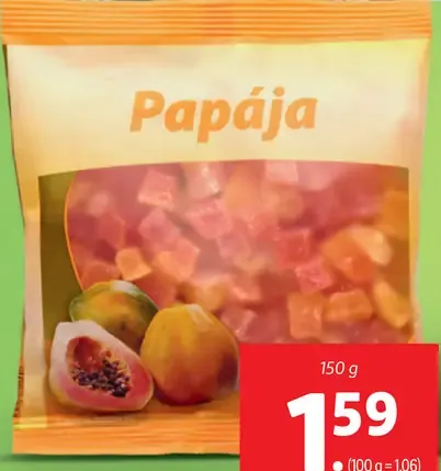 Papája Ananás/Papája/Tropická zmes