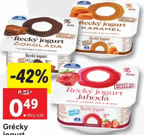 Milbona Grécky jogurt