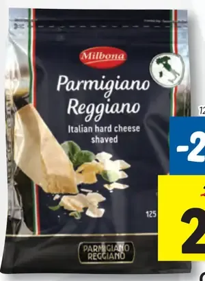 Milbona Grana Padano/Parmezán strúhaný/hobliny