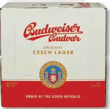 Budvar svetlý ležiak