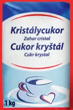 Kristálycukor Cukor kryštál