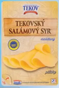 TEKOVSKÝ SALÁMOVÝ SYR neúdený plátky