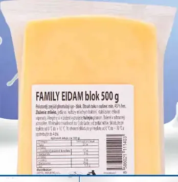 Eidam 45 % blok