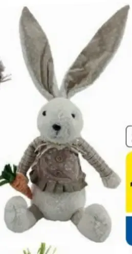 Veľkonočná dekorácia sediaci zajačik