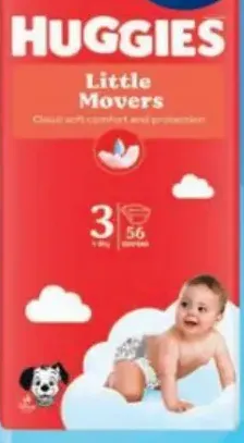 Huggies detské plienky