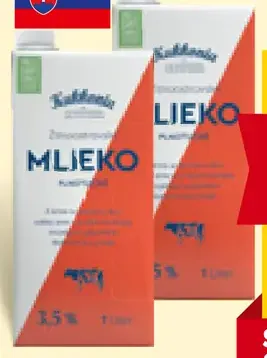 Kukkoonia mlieko 3,5%