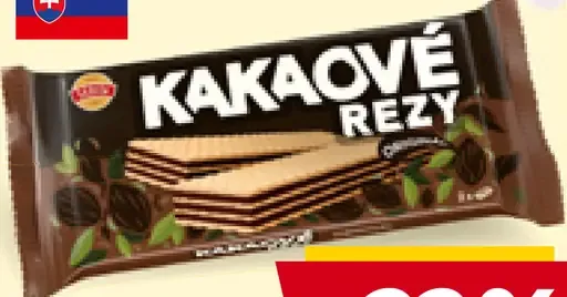 Kakaové rezy