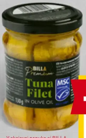 BILLA Premium tuniakové filety