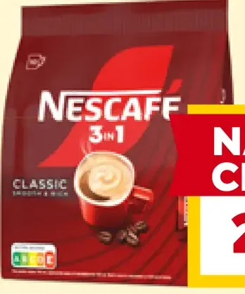 Nescafé 3 v 1 instantná porciovaná káva