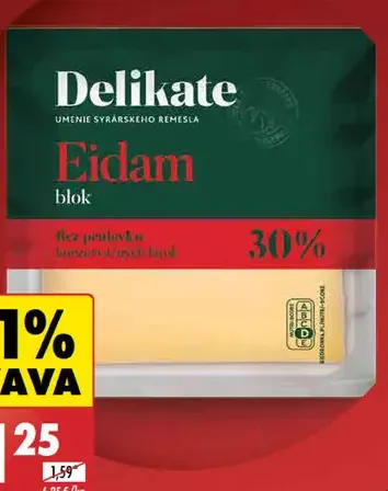 Delikate Eidam blok