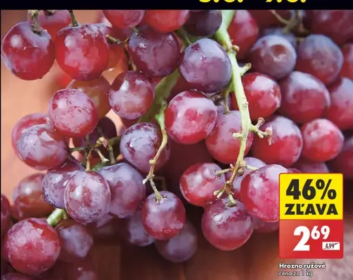 Hrozno ružové