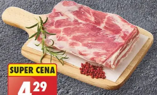 Krajina mäsa Bravčový bôčik bez kosti
