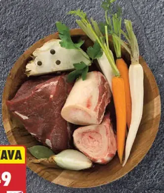 Krajina mäsa Hovädzia polievková zmes