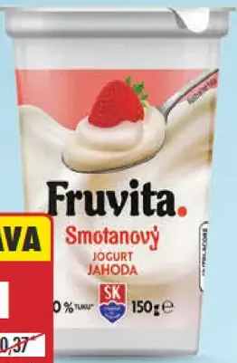 Fruvita Smotanový jogurt