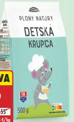 Plony natury Krupica detská