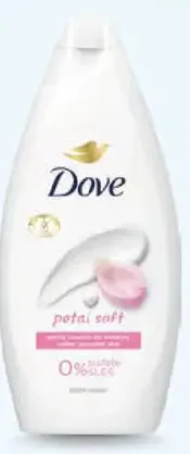 Dove Sprchový gél Petal Soft/Gentle Pamper