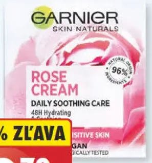 Garnier pleťový krém Rose/Grape