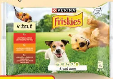 Friskies Krmivo pre psy v šťave kapsičky