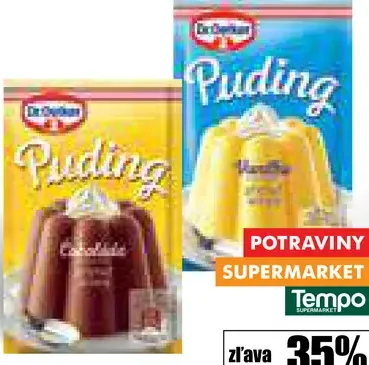 Oetker Puding 2 druhy