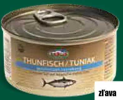 Thunfisch tuniak kúsky drvené vo vlastnej šťave