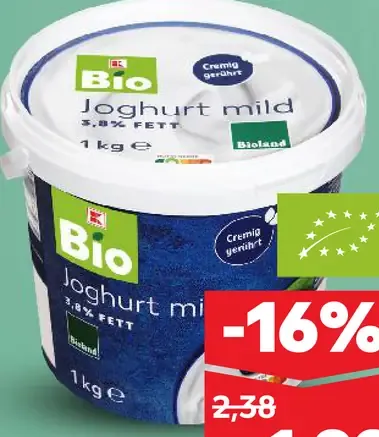 K-Bio Biely jogurt