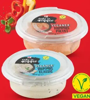 Take it veggie Hummus