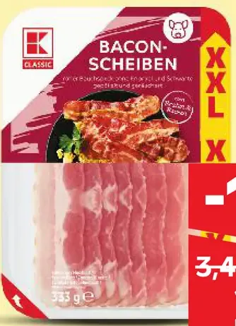 K-Classic Slanina plátky