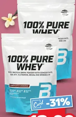 100% Pure Whey Srvátkový protein