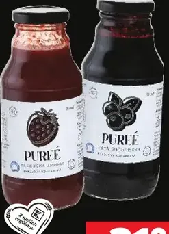 Pureé Nápojový koncentrát