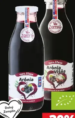 Zamio BIO Šťava 100%