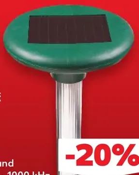 Odpudzovač hlodavcov solárny