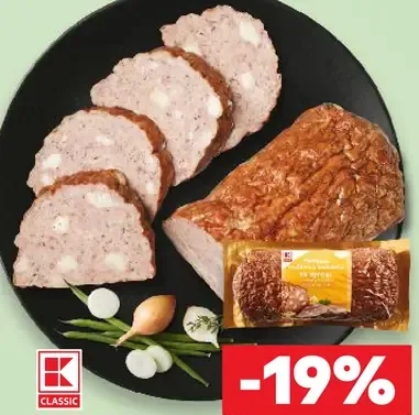 Pečená mäsová sekaná so syrom