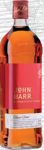 John Barr Finest whisky