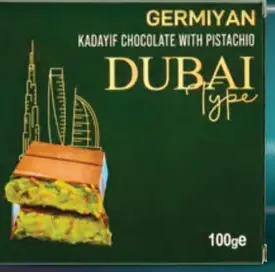 Dubajská čokoláda Germiyan